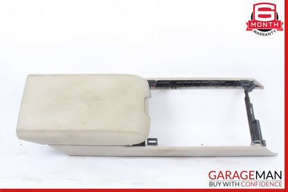 04-06 Cadillac XLR Center Console Arm Rest Armrest Storage Trim Cover Beige OEM