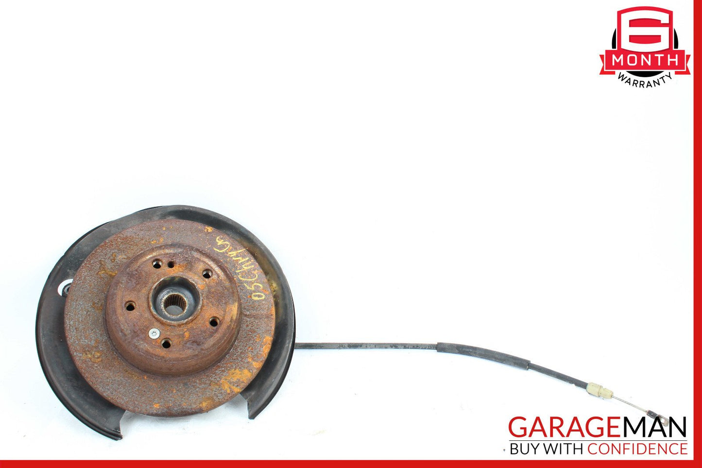 04-08 Chrysler Crossfire Rear Left Side Spindle Knuckle Hub Bearing OEM