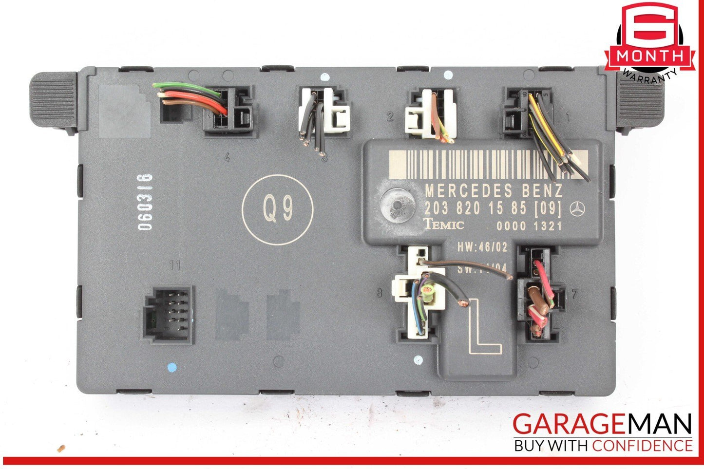 01-07 Mercedes W203 C230 C280 C320 Front Left Door Control Module OEM
