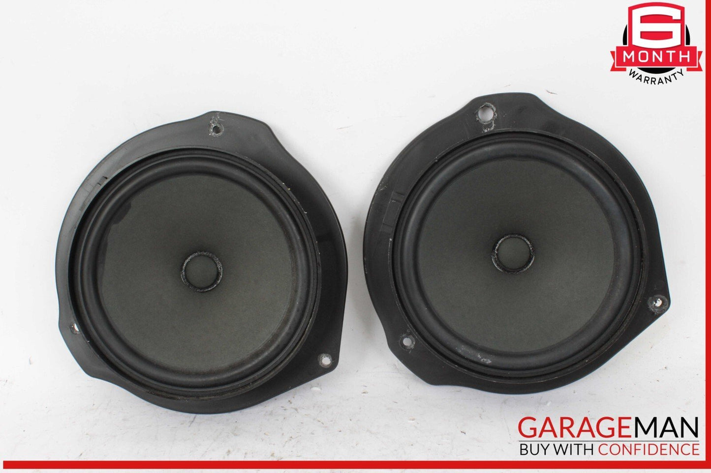 08-14 Mercedes W204 C250 Front Right & Left Door Sound Speakers Set of 2 OEM
