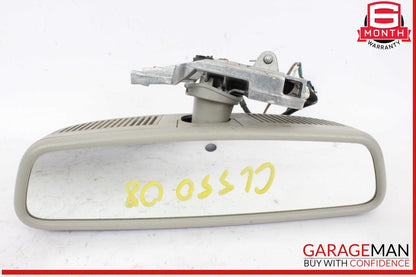 07-09 Mercedes W216 CL550 S63 AMG S450 Interior Rear View Mirror Gray OEM
