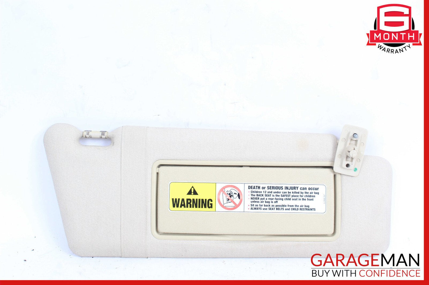 96-99 Mercedes W210 E320 E55 AMG Sunvisor Sun Visor Right Passenger OEM