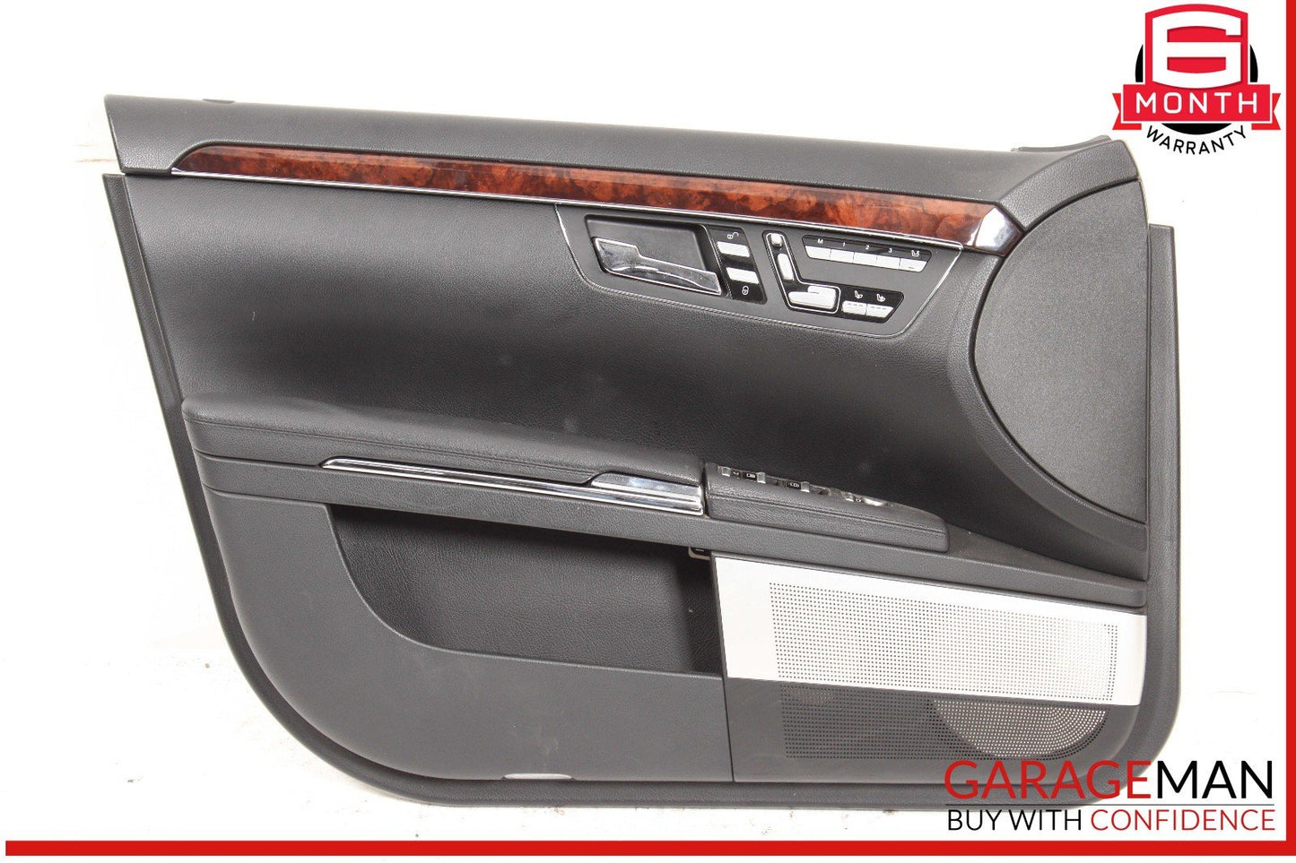 10-13 Mercedes W221 S400 S550 Front Left Side Interior Door Panel OEM
