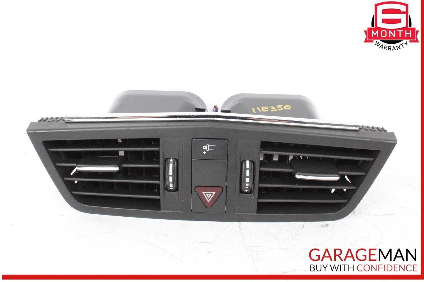 10-13 Mercedes W207 E350 Center Dash Hazard Light A/C AC Air Vent Trim Grille