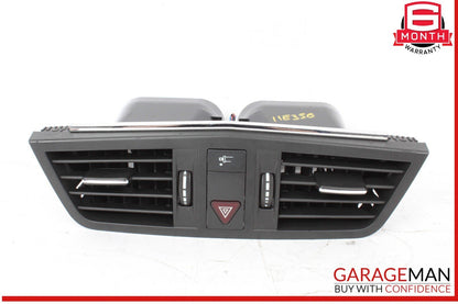 10-13 Mercedes W207 E350 Center Dash Hazard Light A/C AC Air Vent Trim Grille
