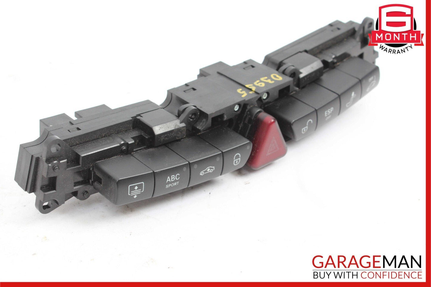 03-06 Mercedes W215 CL55 AMG Center Dashboard Control Switch 2208216558 OEM