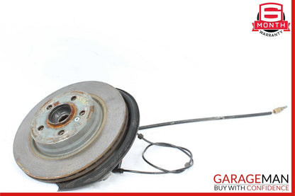 08-15 Mercedes W212 E350 Rear Left Side Spindle Knuckle Hub Bearing Brake Rotor
