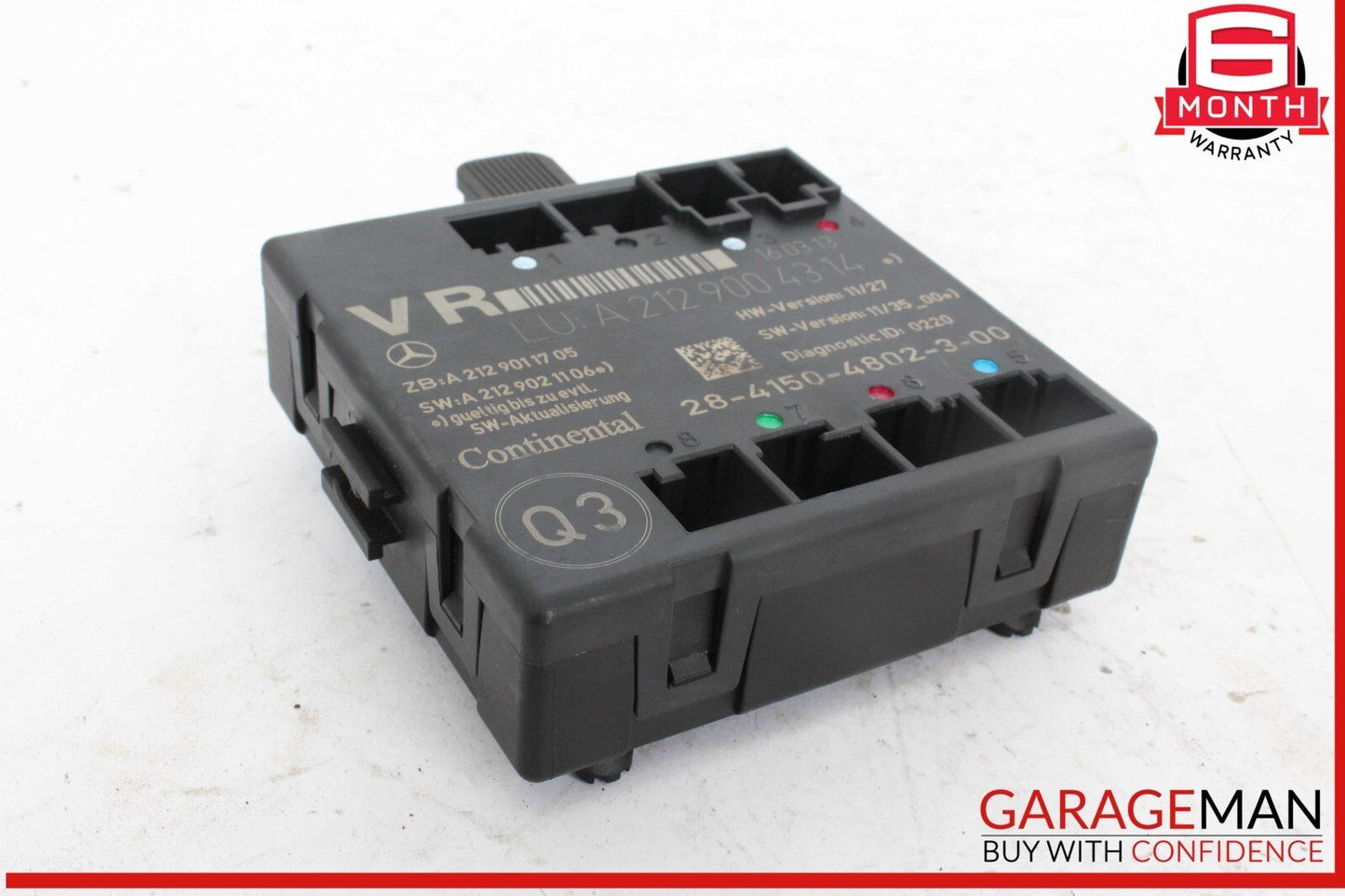 08-18 Mercedes W204 C350 E350 Front Right Side Door Control Module OEM