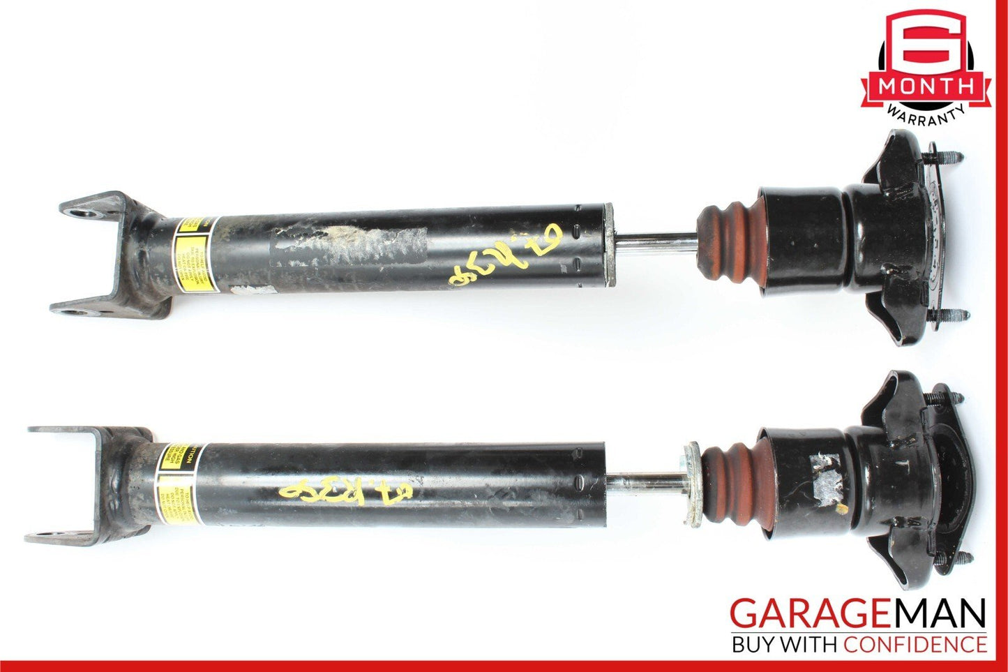 06-12 Mercedes W251 R320 R350 Rear Suspension Air Shock Absorber Strut Set of 2