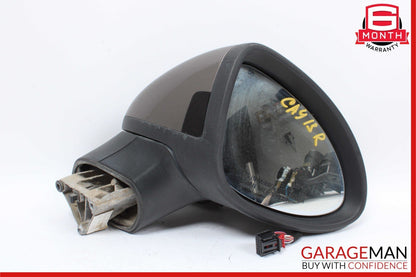 11-14 Porsche Cayenne 958 Front Right Passenger Side Mirror Rear View Door Brown