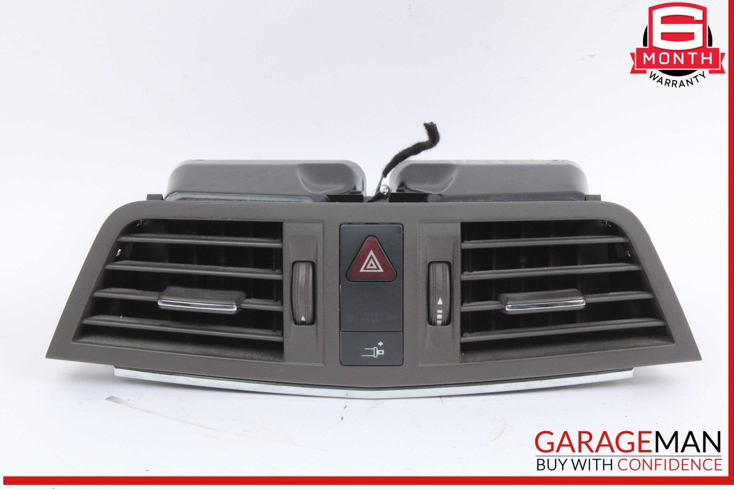 10-13 Mercedes W207 E350 Center Dash Hazard Light A/C AC Air Vent Trim Grille