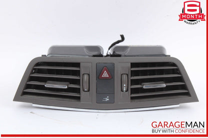 10-13 Mercedes W207 E350 Center Dash Hazard Light A/C AC Air Vent Trim Grille