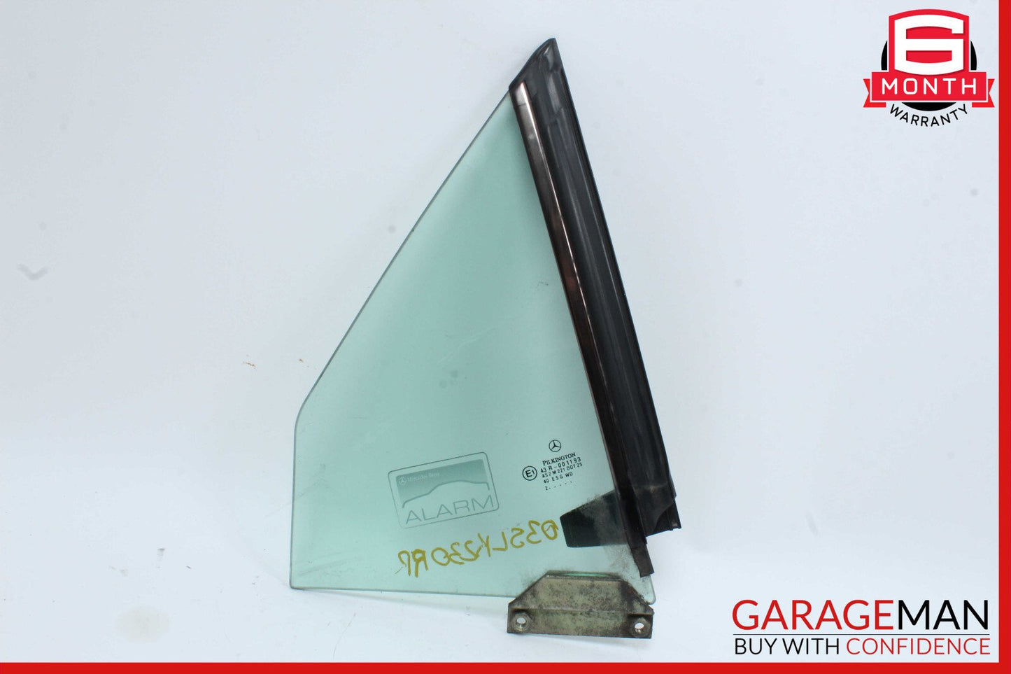 97-04 Mercedes R170 SLK230 Rear Right Passenger Quarter Window Glass OEM