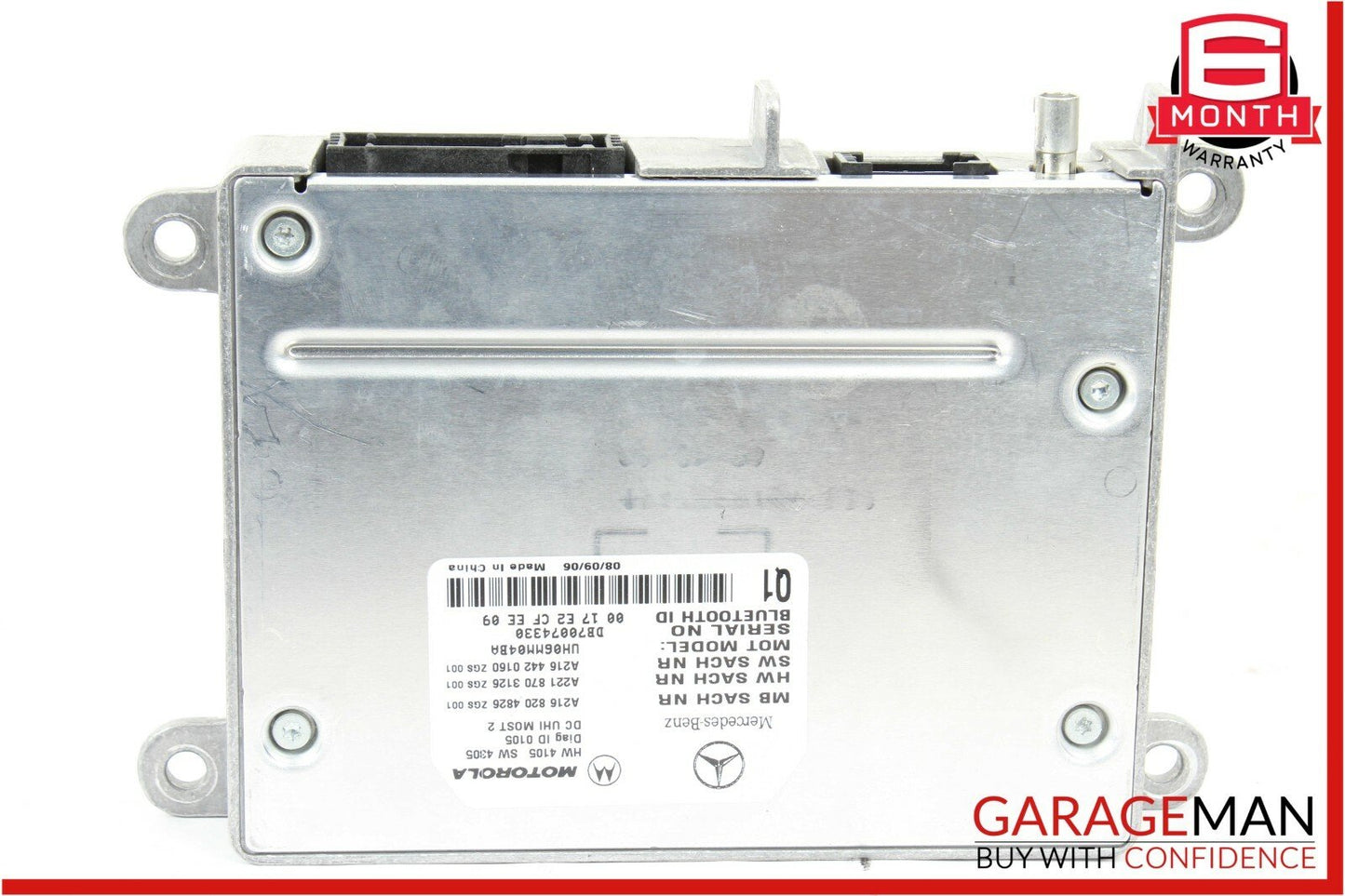 07-09 Mercedes S550 CL550 Bluetooth Mobile Cell Phone Control Controller Module