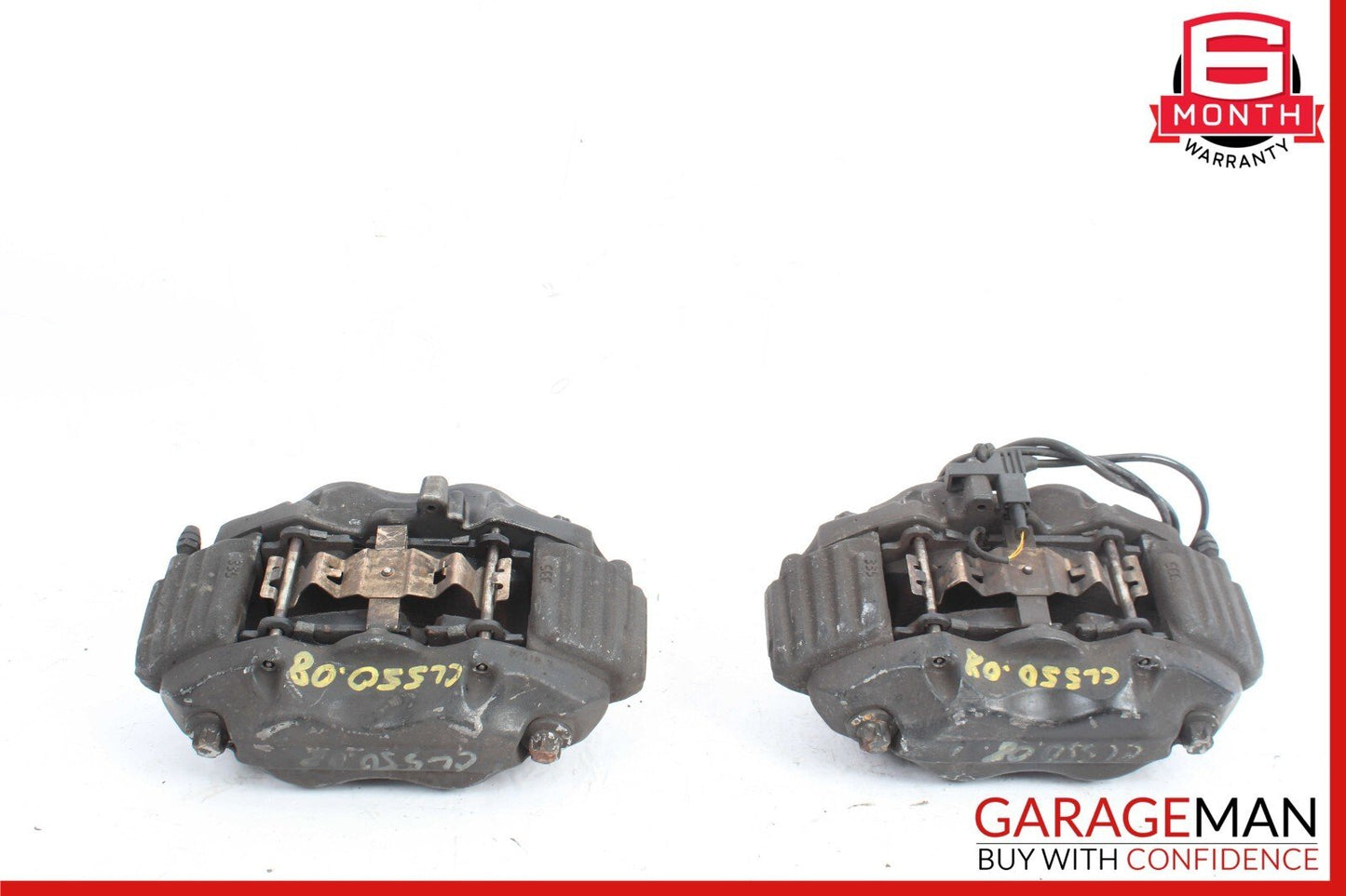 07-14 Mercedes W221 S550 CL550 Front Right & Left Brake Caliper Calipers Set OEM