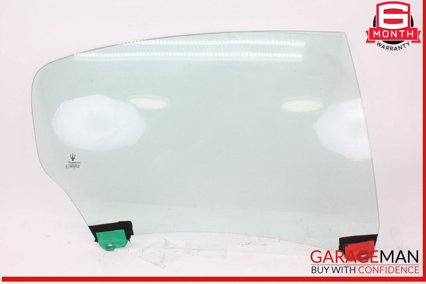 03-13 Maserati Quattroporte M139 Rear Right Passenger Side Door Window Glass OEM
