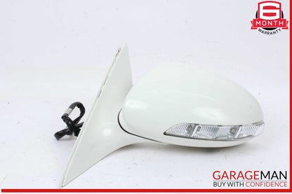 07-09 Mercedes W221 S550 S600 Front Left Side Door Rear View Mirror White OEM