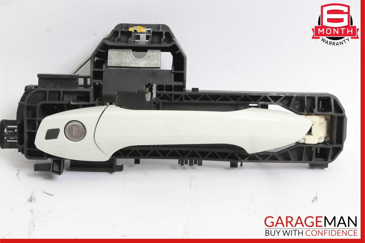 08-17 Mercedes W204 C300 Front Left Driver Side Exterior Door Handle White OEM