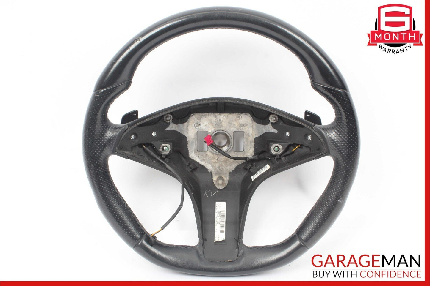 10-13 Mercedes W212 E350 E550 3 Spoke Sport Steering Wheel Black OEM