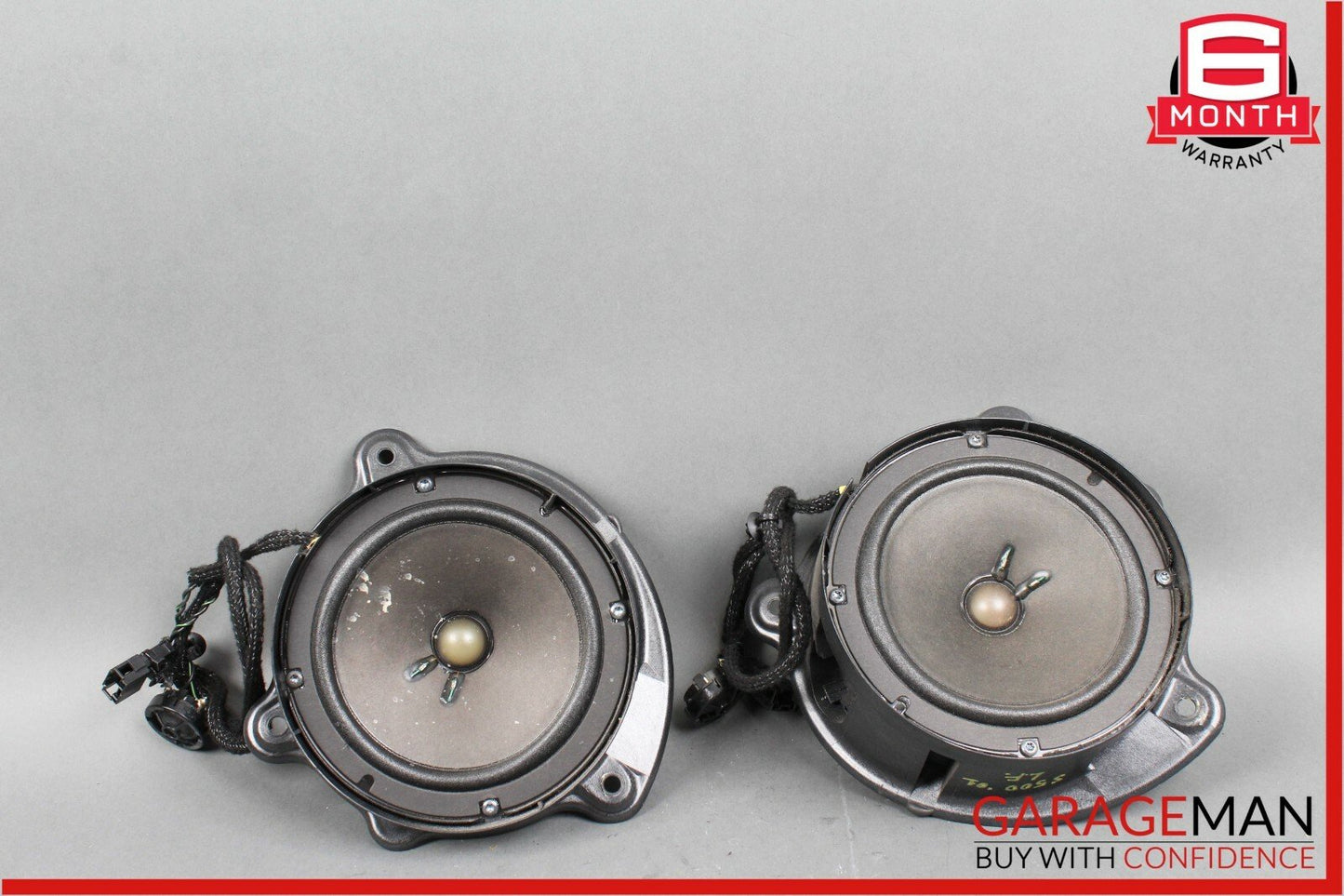 00-06 Mercedes-Benz S500 W220 Front Left and Right Side Door Speaker Set Of 2 2208200902