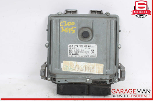 15-20 Mercedes W205 C300 GLC350e E300 M274 2.0L ECU ECM Engine Control Module