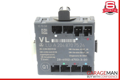 08-18 Mercedes E400 C300 C250 Front Left Side Door Control Module Unit OEM