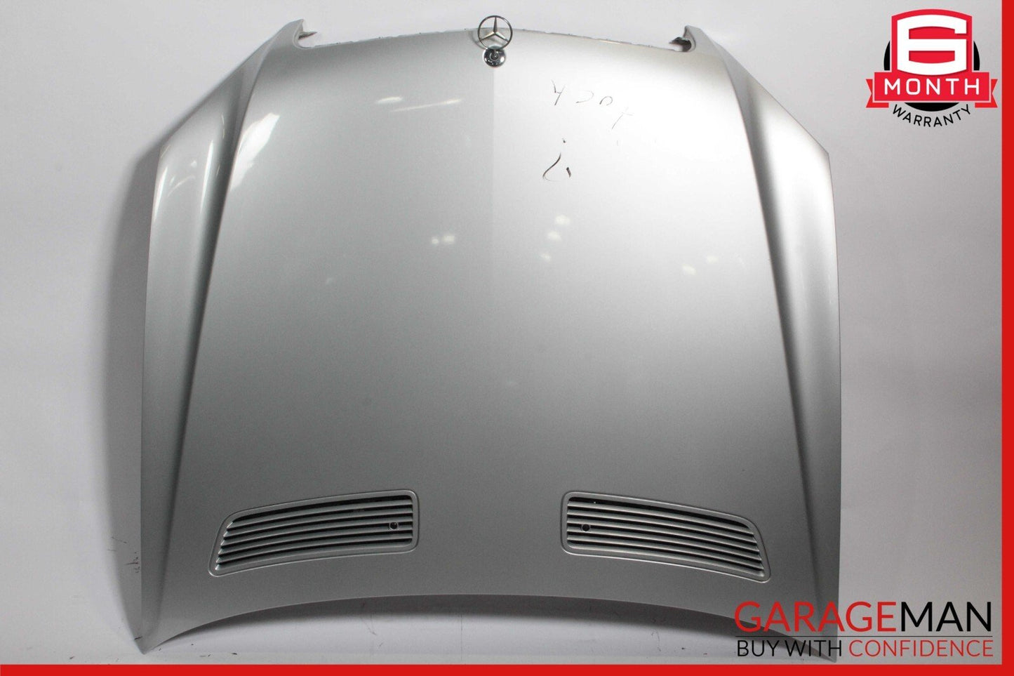 07-13 Mercedes W221 S350 S550 Front Hood Bonnet Cover Panel Silver OEM
