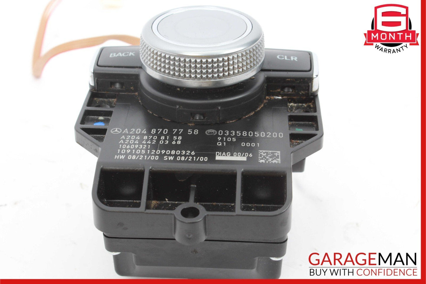 08-12 Mercedes C280 C300 GLK350 Console Command Controller Knob Multi Switch