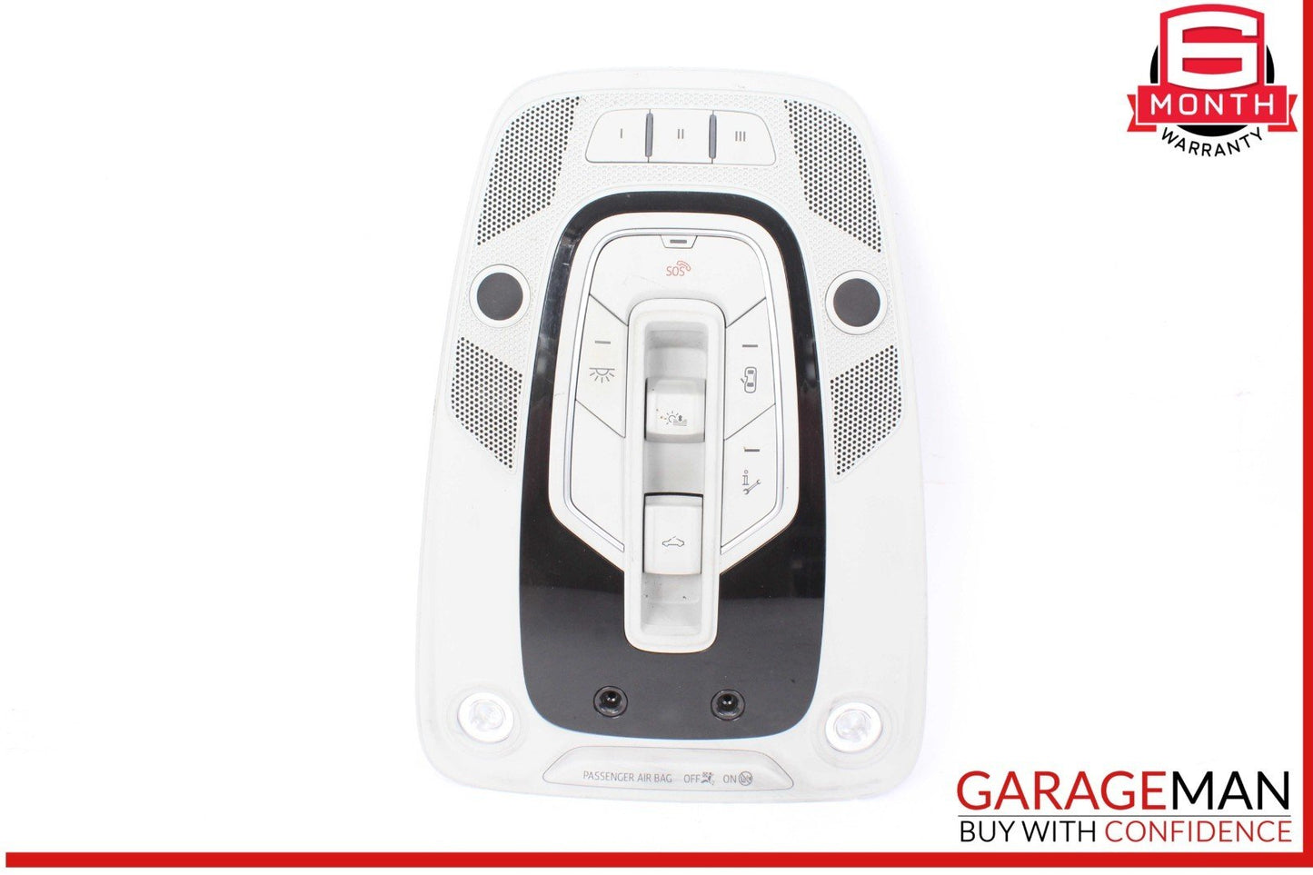 17-19 Audi Q7 Front Upper Overhead Interior Dome Light Lamp 4M0947135DM OEM