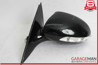 07-09 Mercedes W221 S550 S600 Front Left Side Door Rear View Mirror Black OEM