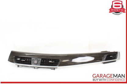 16-22 BMW X1 F48 X2 Front Center Dash Trim Cover w/ Air Vent & Hazard Light OEM