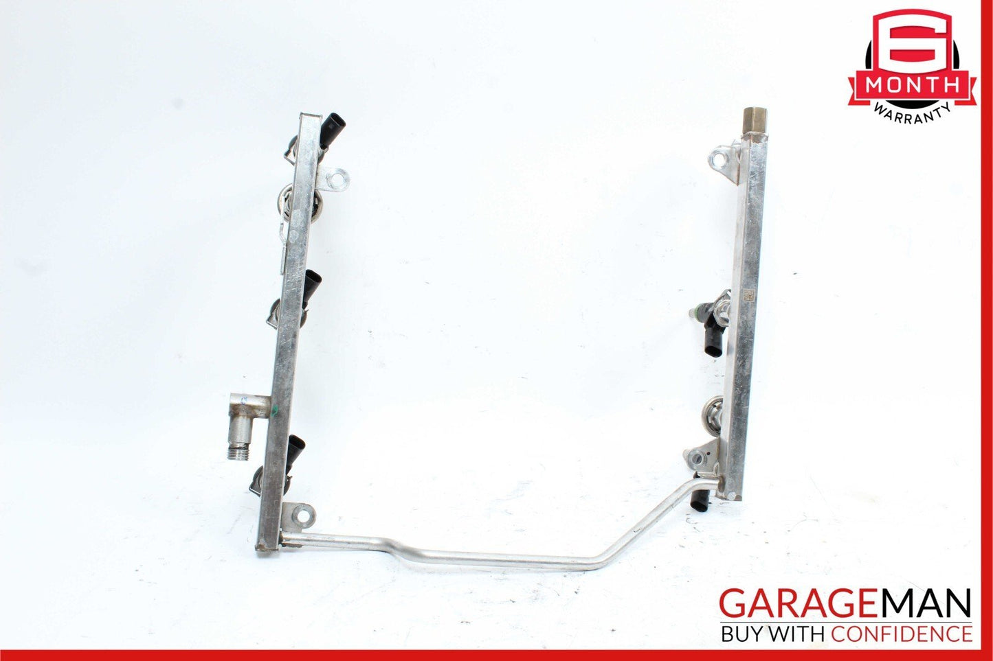 05-12 Mercedes W211 E350 C350 R350 Fuel Injector Rail w/ Fuel Injectors OEM