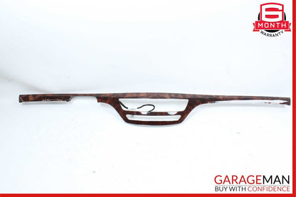 07-09 Mercedes W221 S450 S550 Front Dash Dashboard Center Trim Bezel Cover Wood
