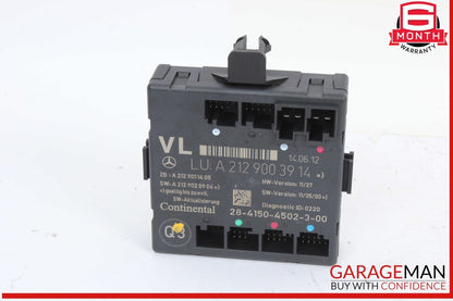 08-18 Mercedes W204 C250 C300 Front Left Driver Side Door Control Module OEM