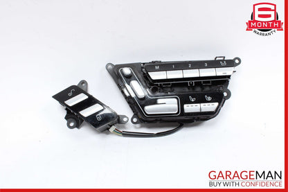 07-14 Mercedes W221 S550 S600 Front Left Side Seat Controller Switch Set of 2