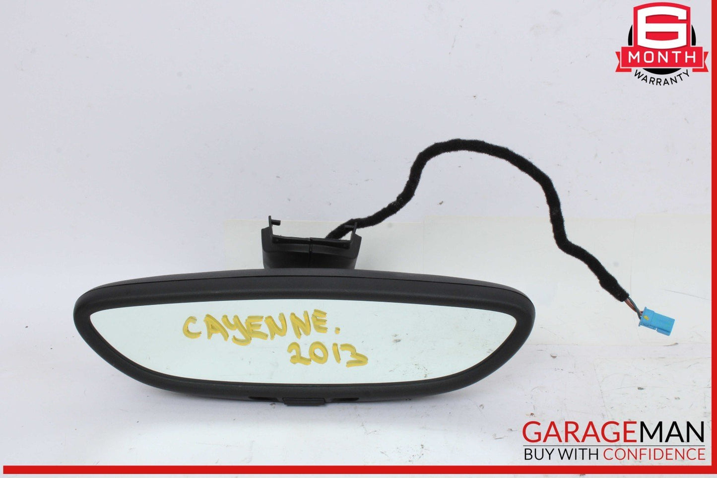 10-16 Porsche Cayenne 958 AWD Front Upper Interior Rear View Mirror OEM