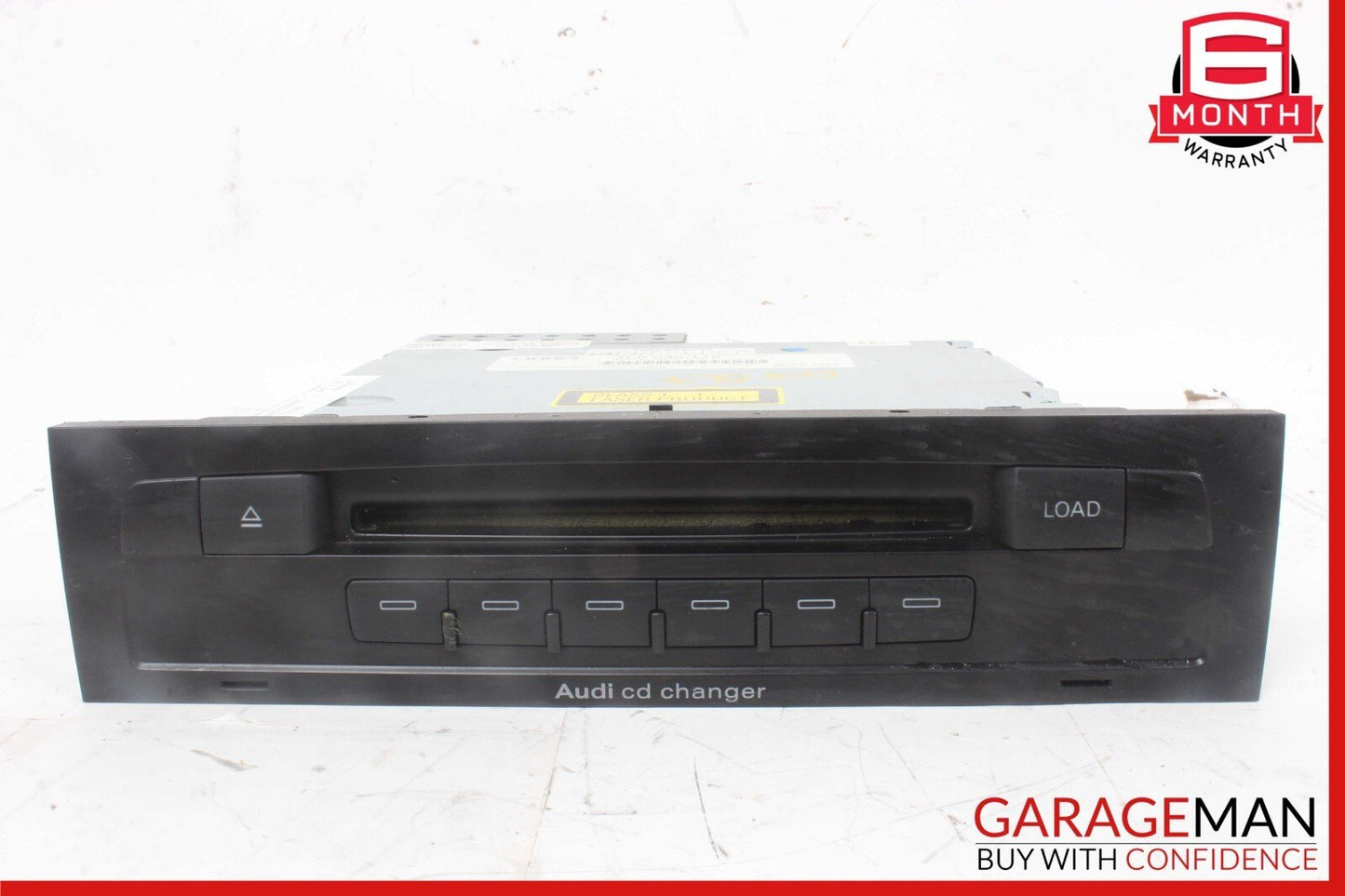 07-09 Audi Q7 4L CD Disc Changer Receiver Unit 4L0035110 OEM