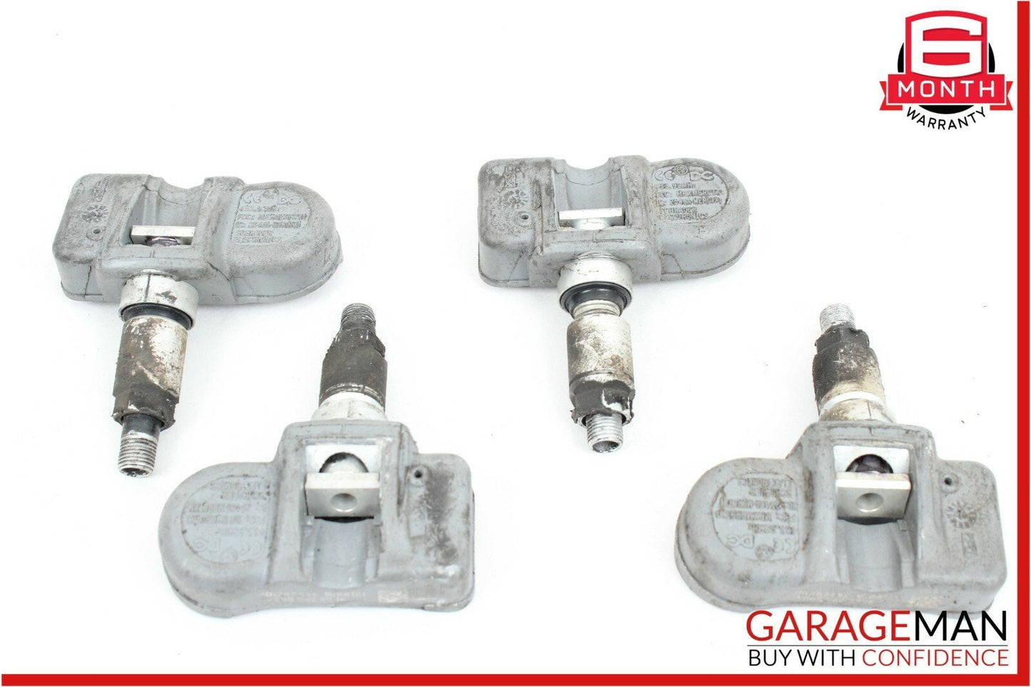06-11 Mercedes C300 SL600 TPMS Tire Pressure Monitor Sensor Set of 4 Pc 433MHz
