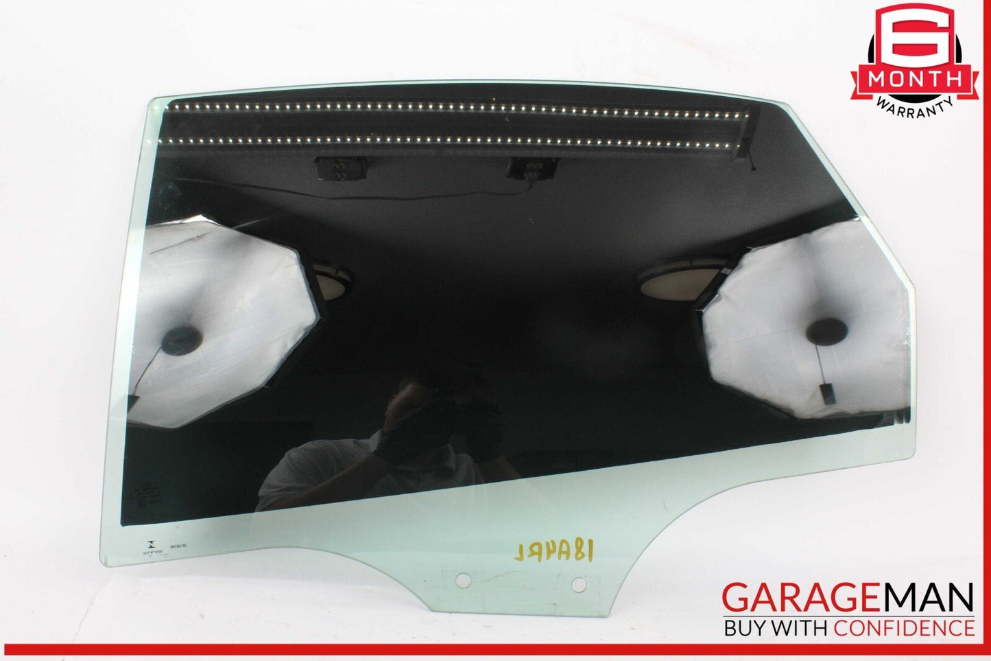 17-24 Audi A4 Rear Left Driver Side Door Window Glass 8W5845205 OEM