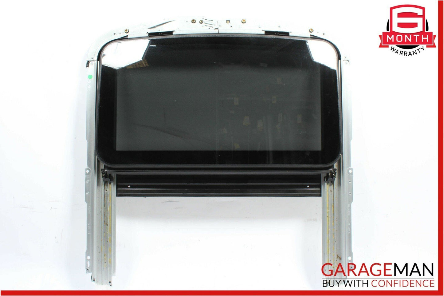 06-12 Mercedes GL450 R350 Top Upper Sunroof Sun Roof Frame Rail Glass Assembly