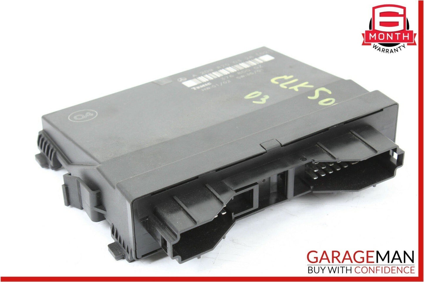 03-09 Mercedes W209 CLK500 CLK55 Rear Temic Control Module 2098200326 OEM