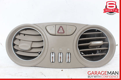 03-06 Mercedes R230 SL500 Center Dashboard Hazard Dash Vent OEM