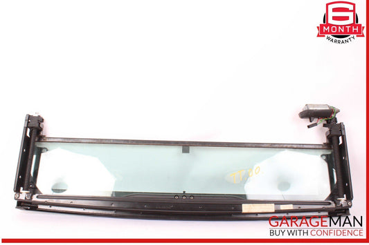 00-06 Audi TT Wind Deflector Rear Window Glass 43R000470 OEM