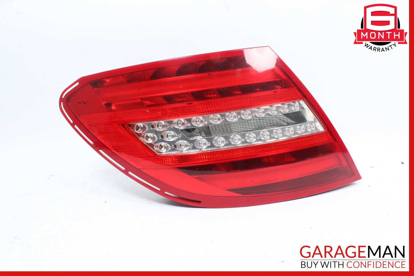 12-14 Mercedes W204 C250 Rear Left Driver Side Taillight Tail Light Lamp OEM