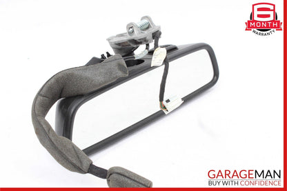 10-16 Mercedes W204 C250 E400 Interior Upper Rear View Mirror Black 2048104217