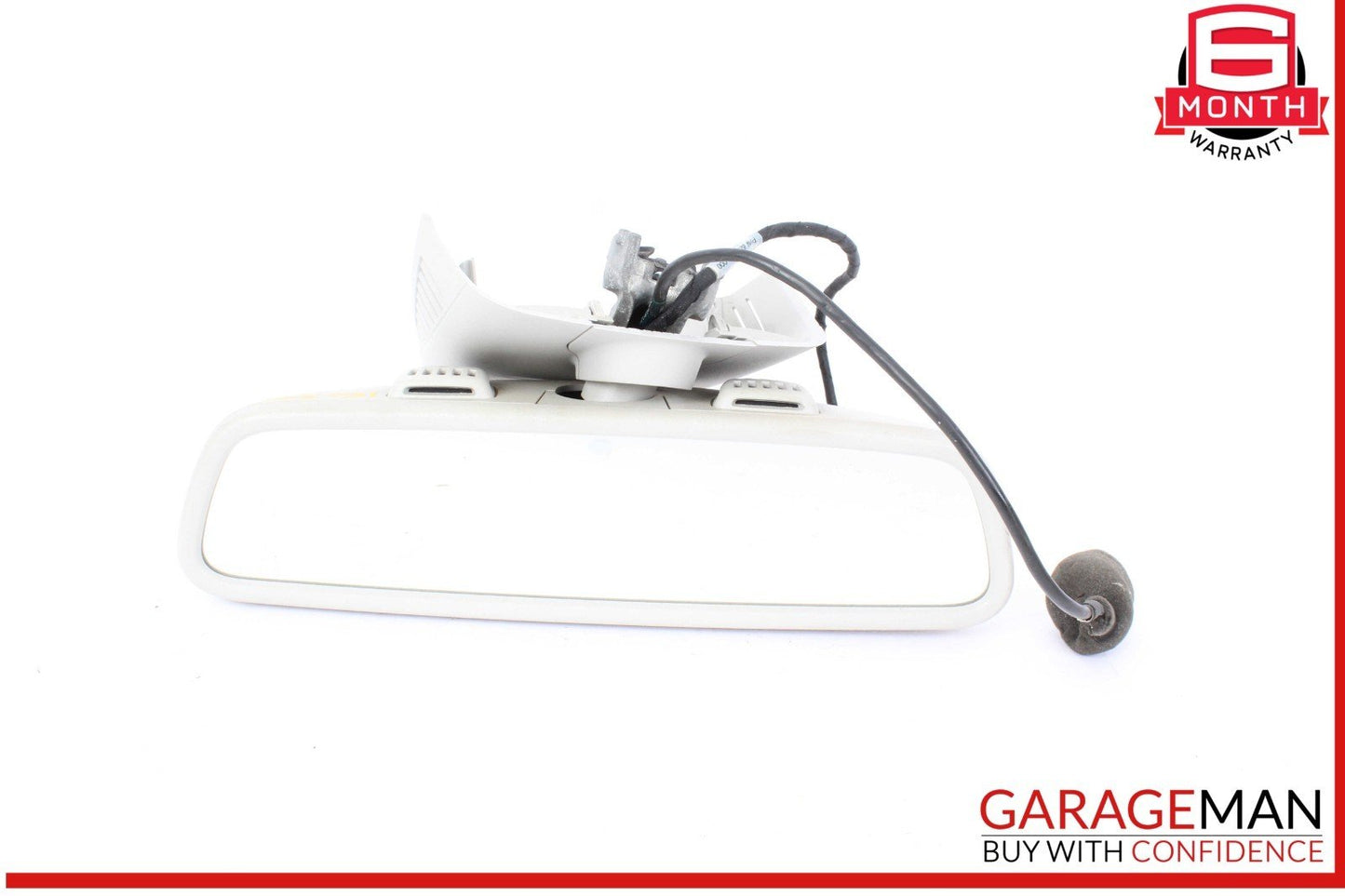 14-19 Mercedes W205 C300 GLC300 S550 Front Interior Rear View Mirror Gray OEM