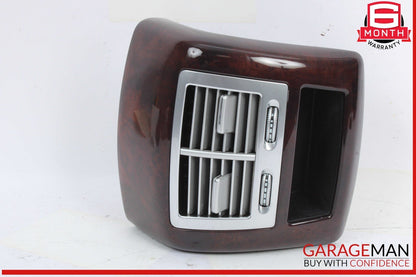 07-13 Mercedes W221 S400 Hybrid Rear Center Console AC A/C Air Vent Trim OEM