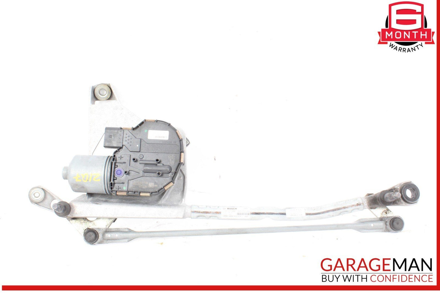 18-24 Audi Q7 Front Windshield Wiper Motor w/ Linkage Bosch 4M0955023 OEM