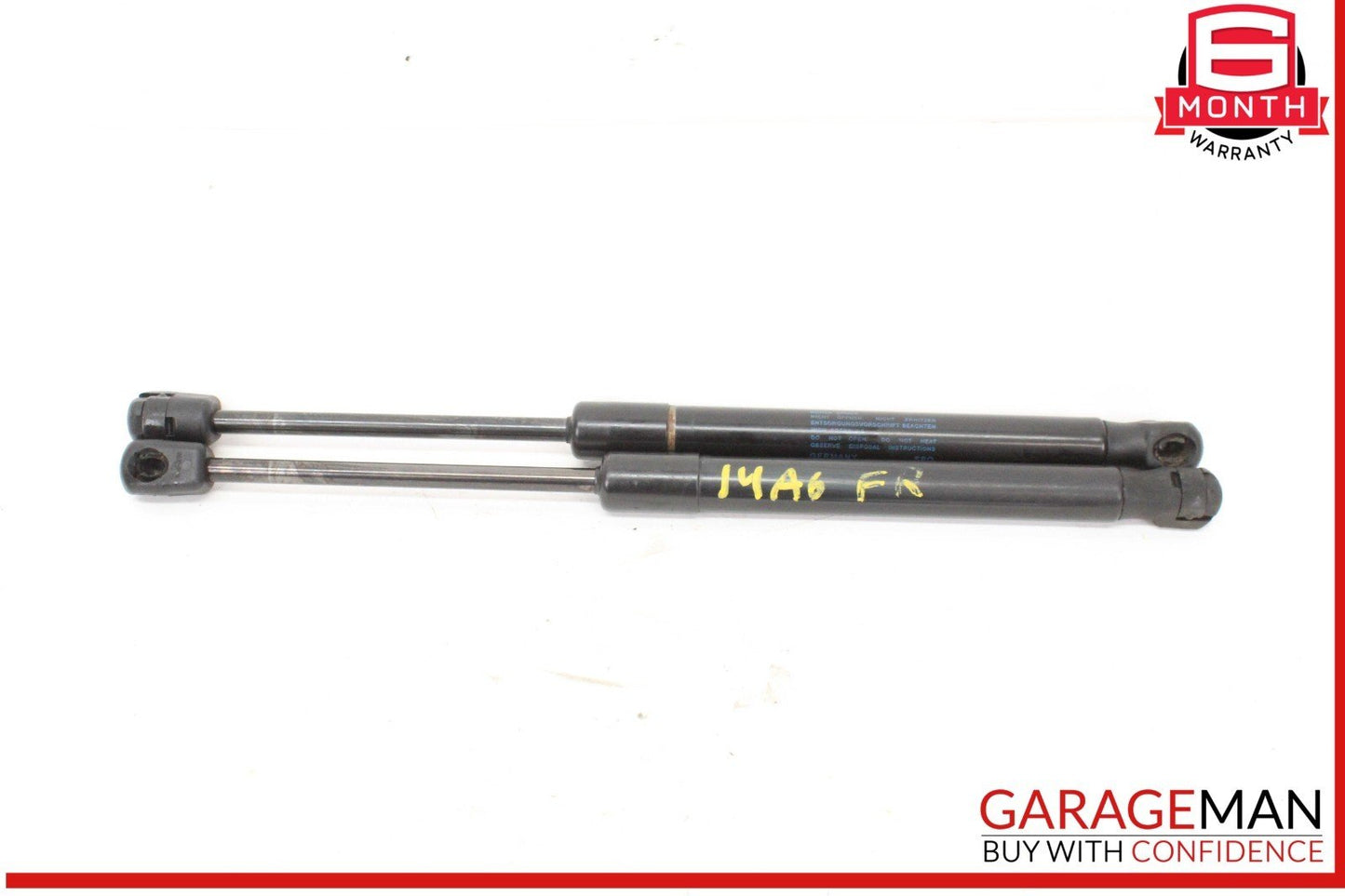 12-18 Audi A6 A7 S6 S7 Front Left and Right Hood Lift Support Shock Strut OEM