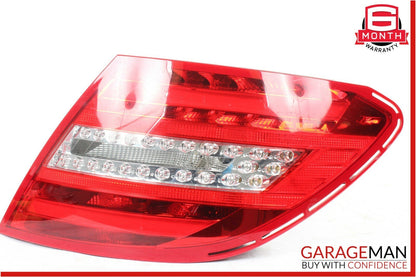 12-14 Mercedes W204 C250 C300 Rear Right Side Taillight Tail Light Lamp OEM
